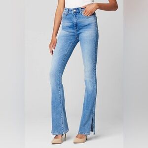 NWT BLANKNYC The Hoyt High-Rise Mini Flare Jeans Size 26